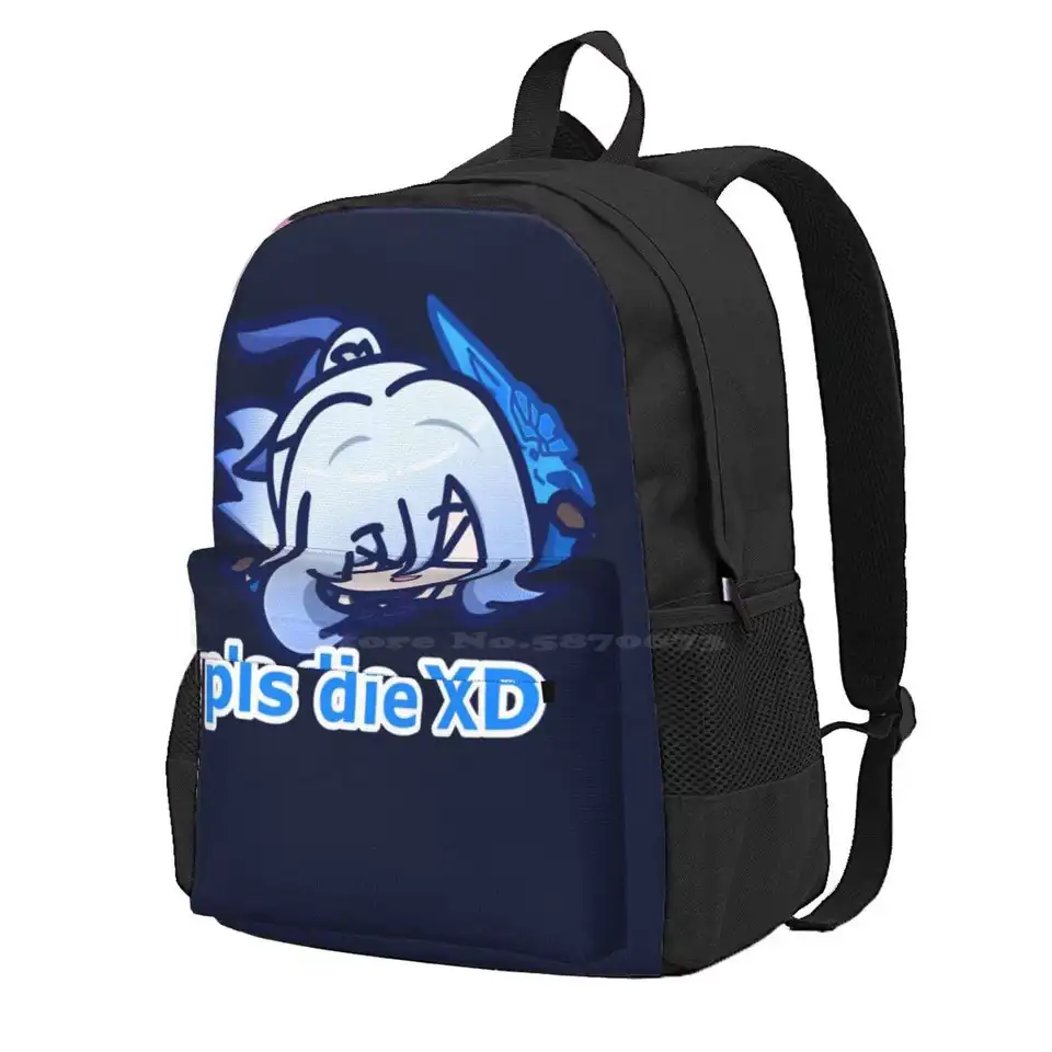 Jingliu (XD) | (Fan-Art od Smoomaru) Horúca predaj Schoolbag Batoh Batoh módne tašky XD Meme HSR Honkai Star Rail Fan Art Honkai